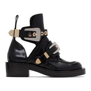 Balenciaga Ceinture Ankle Boots Black | Color: Black | Size: 38